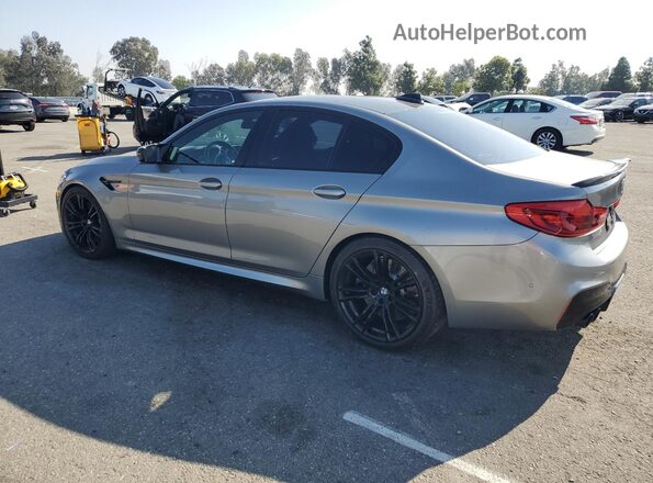 WBSJF0C57KB284589 2019 BMW M5 Серебряный Задняя левая четверть