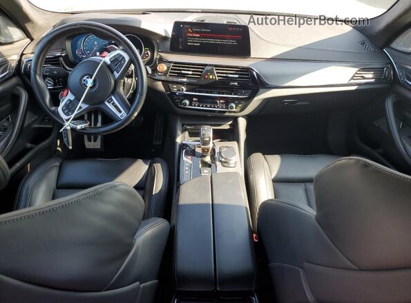 WBSJF0C57KB284589 2019 BMW M5 Серебряный Вид панели приборов