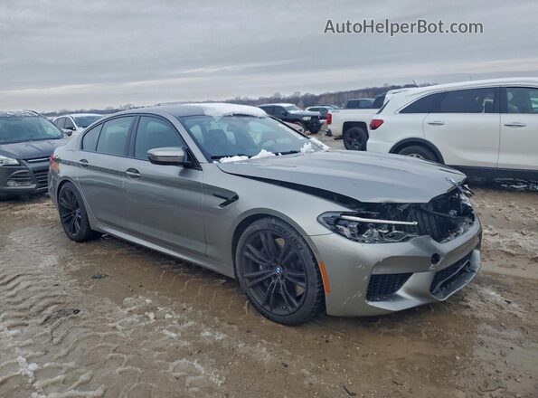 WBSJF0C59KB284660 2019 BMW M5 Gray Front right