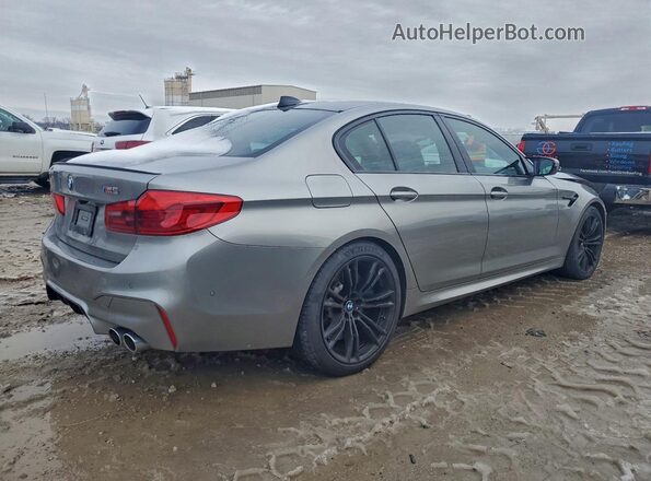 WBSJF0C59KB284660 2019 BMW M5 Gray Rear right