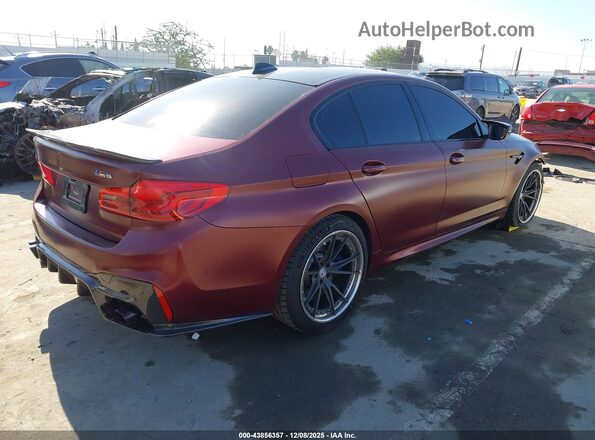 WBSJF0C5XJB282754 2018 BMW M5 Red 