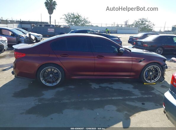 WBSJF0C5XJB282754 2018 BMW M5 Red 