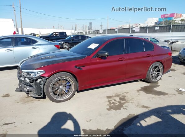 WBSJF0C5XJB282754 2018 BMW M5 Red 