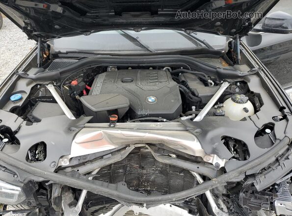 WBX47DP00RN255454 2024 BMW X3 Black Vista del compartimento del motor