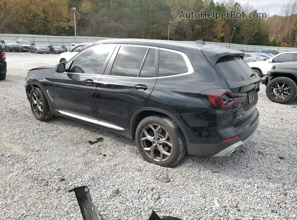 WBX47DP00RN255454 2024 BMW X3 Black Trasero izquierdo