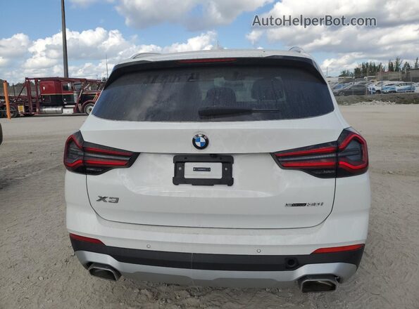 WBX47DP05RN275506 2024 BMW X3 White უკანა ხედი
