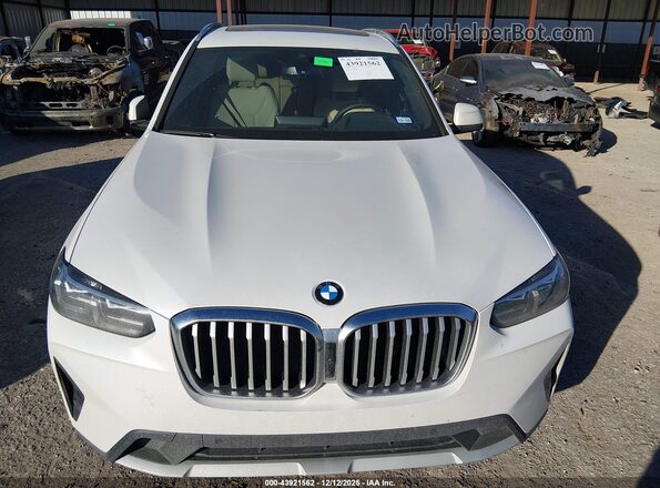 WBX47DP05RN303756 2024 BMW X3 White Դիմացի տեսք