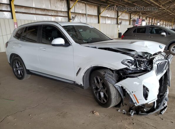 WBX47DP06RN280438 2024 BMW X3 Белый Передняя правая четверть