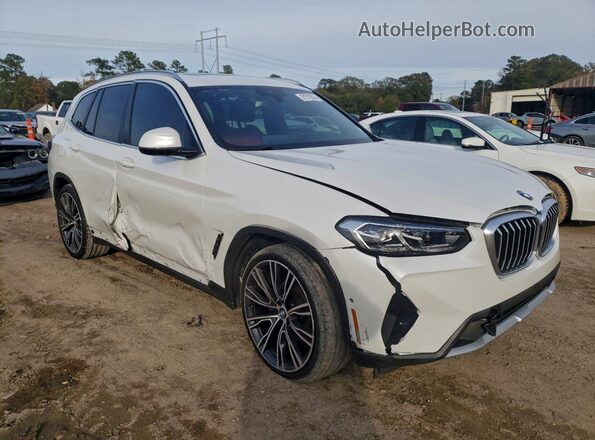 WBX47DP08PN212798 2023 BMW X3 White Delantero derecho