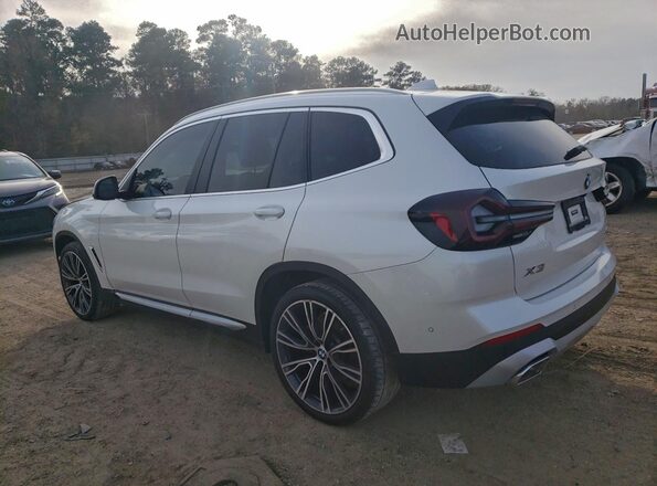 WBX47DP08PN212798 2023 BMW X3 White Trasero izquierdo