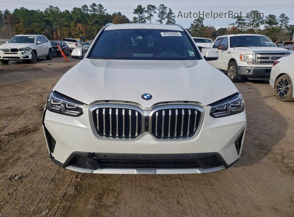 WBX47DP08PN212798 2023 BMW X3 White Vista frontal