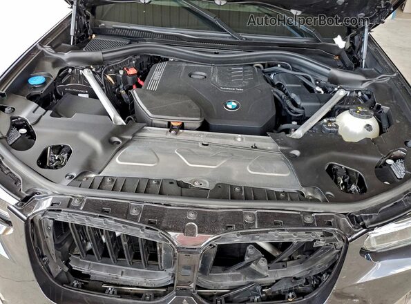WBX47DP08RN280537 2024 BMW X3 Gray Engine compartment view