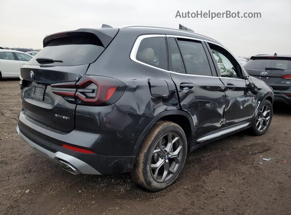 WBX57DP00RN314247 2024 BMW X3 Black Trasero derecho