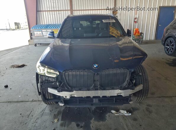 WBX57DP04NN169515 2022 BMW X3 Синий Вид спереди