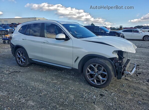 WBX57DP06RN251512 2024 BMW X3 Белый Передняя правая четверть