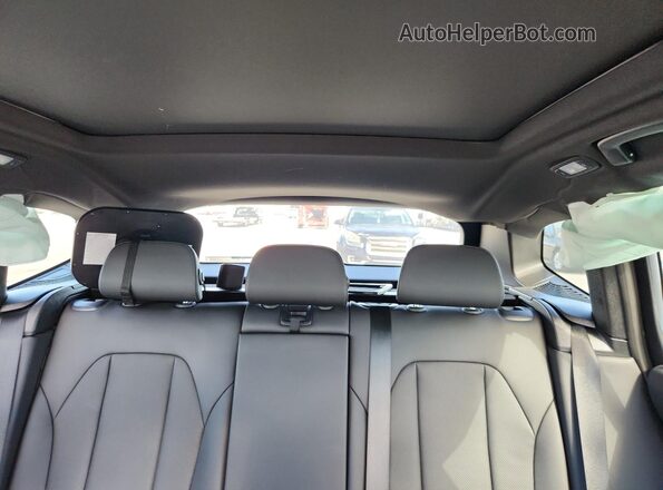 WBX57DP06RN290889 2024 BMW X3 Black Rear seats view