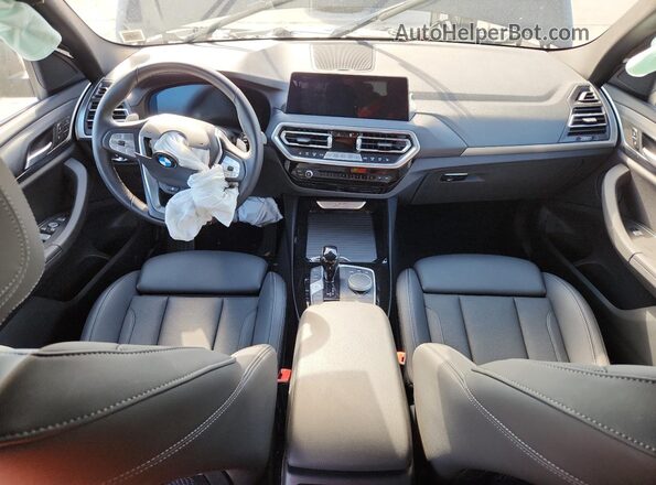 WBX57DP06RN290889 2024 BMW X3 Black Dashboard view