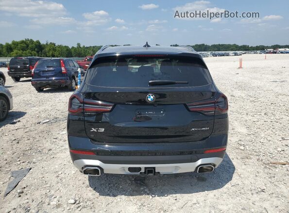 WBX57DP09RN297643 2024 BMW X3 Black Rear view
