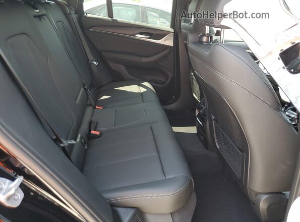 WBX57DP09RN297643 2024 BMW X3 Black Rear interior view