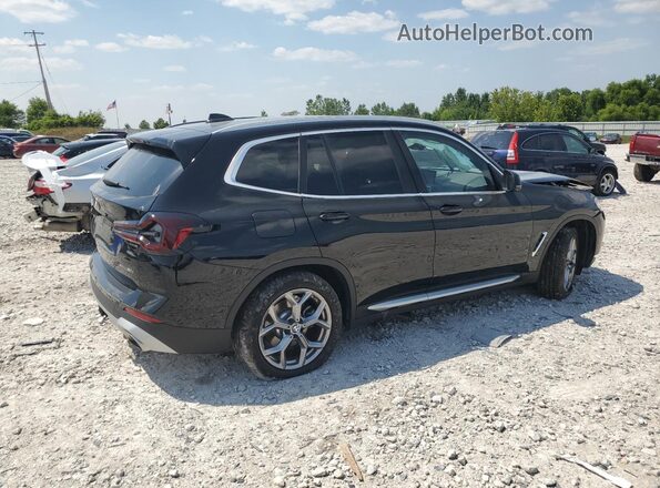 WBX57DP09RN297643 2024 BMW X3 Black Rear right