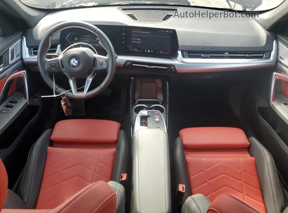 WBX73EF07R5Z87600 2024 BMW X1 Black Widok deski rozdzielczej