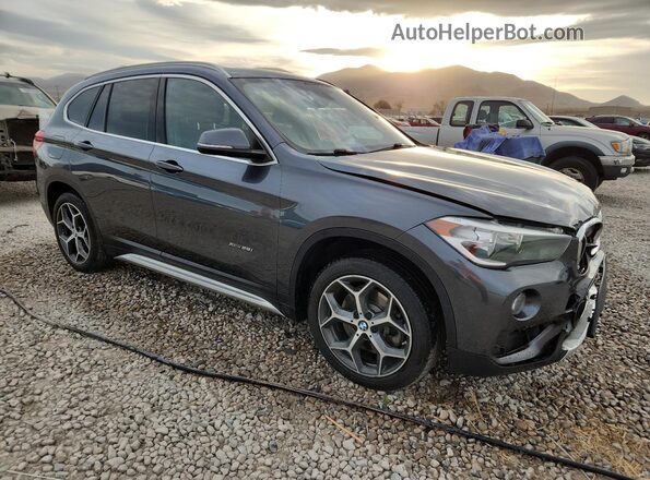 WBXHT3C31J5K25388 2018 BMW X1 Gray 