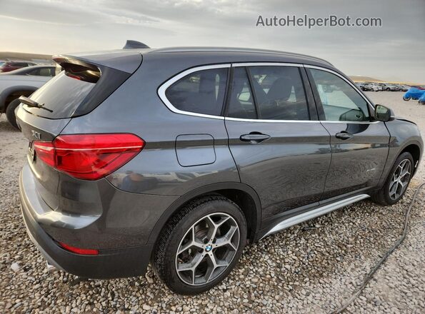 WBXHT3C31J5K25388 2018 BMW X1 Gray 