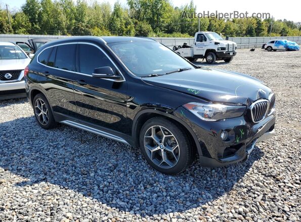 WBXHT3C31J5L30982 2018 BMW X1 Black 