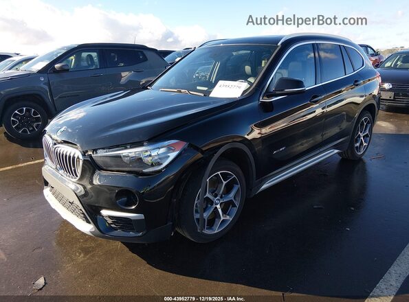WBXHT3C37J5K31521 2018 BMW X1 Черный 