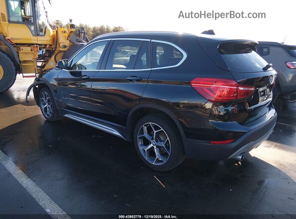 WBXHT3C37J5K31521 2018 BMW X1 Черный 