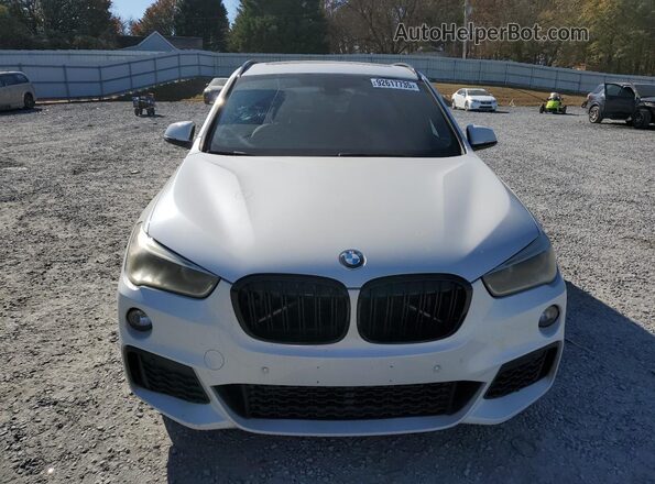 WBXHT3C39GP888575 2016 BMW X1 White Front view