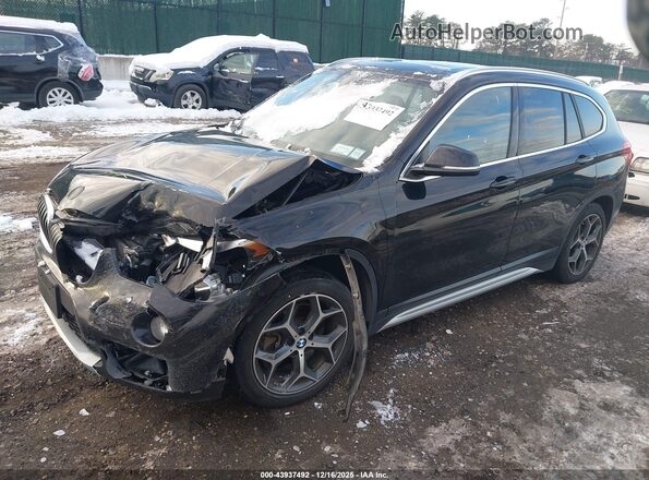 WBXHT3C3XJ5L28521 2018 BMW X1 Black 