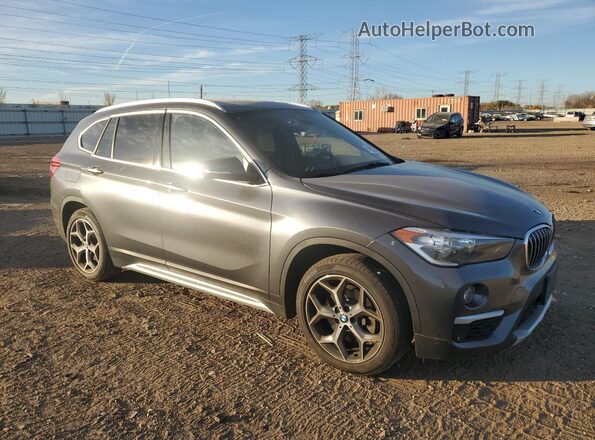 WBXHT3C51K5L38437 2019 BMW X1 Gray Առջևի աջ
