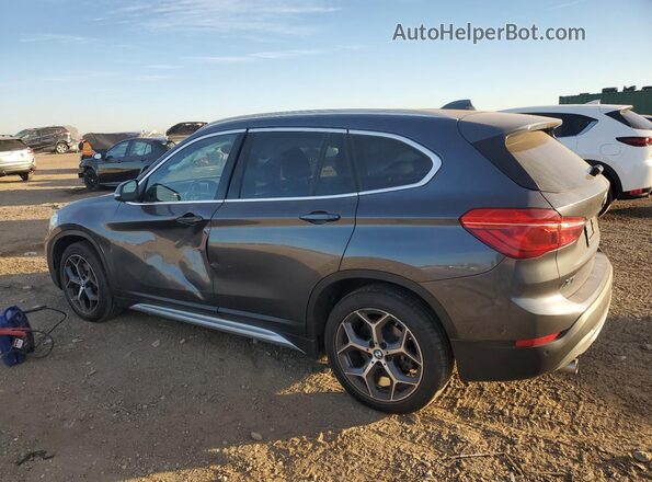 WBXHT3C51K5L38437 2019 BMW X1 Gray Հետևի ձախ