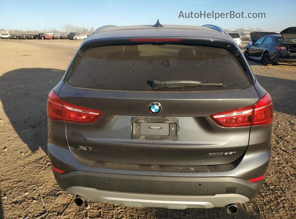 WBXHT3C51K5L38437 2019 BMW X1 Gray Հետևի տեսք