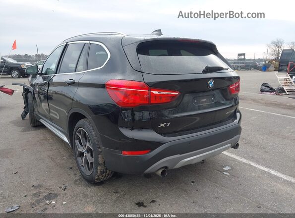 WBXHT3C52K5L37748 2019 BMW X1 Black Trasero izquierdo