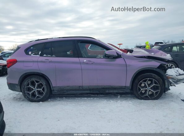 WBXHT3Z35G4A48028 2016 BMW X1 Pewter Widok wnętrza z tyłu