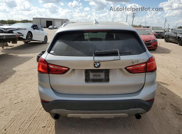WBXHT3Z36G4A49348 2016 BMW X1 Silver Widok z tyłu