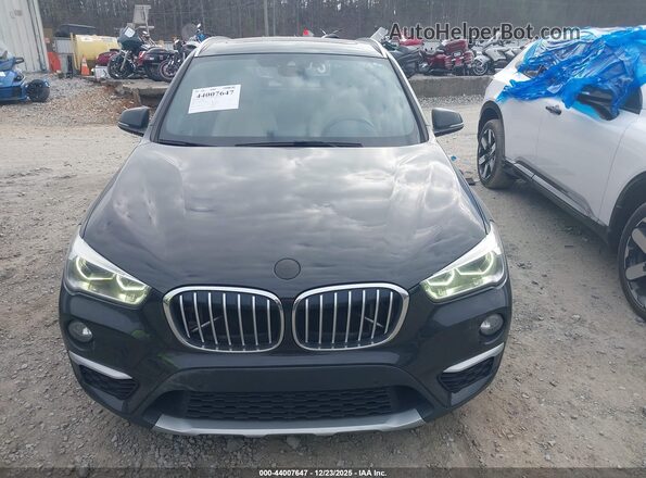 WBXHT3Z39G4A51238 2016 BMW X1 Black Widok zestawu wskaźników