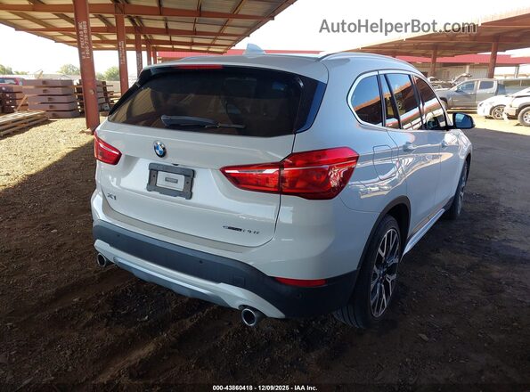 WBXJG7C04M5S14702 2021 BMW X1 White უკანა მარჯვენა
