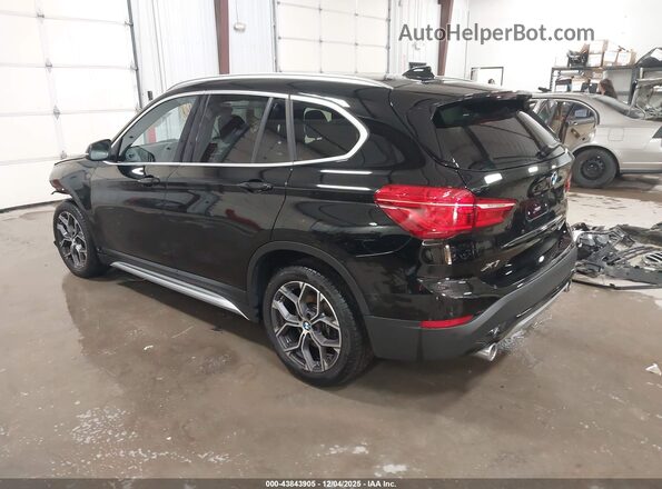WBXJG7C09L5R43664 2020 BMW X1 Black Задня ліва чверть