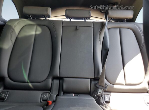 WBXJG9C01L5P98888 2020 BMW X1 Black Rear seats view