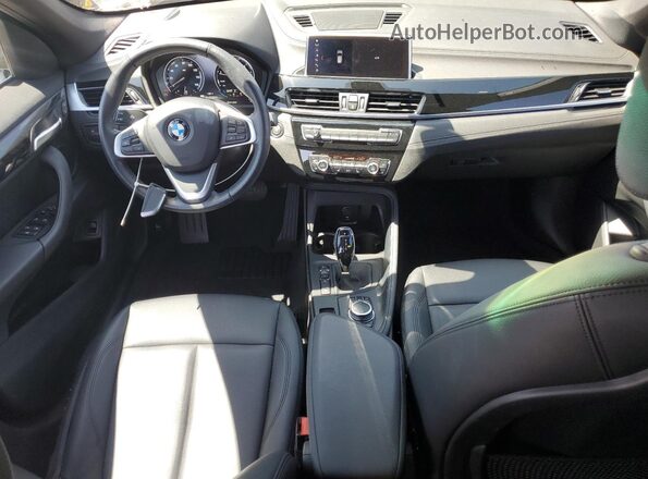 WBXJG9C01L5P98888 2020 BMW X1 Black Dashboard view