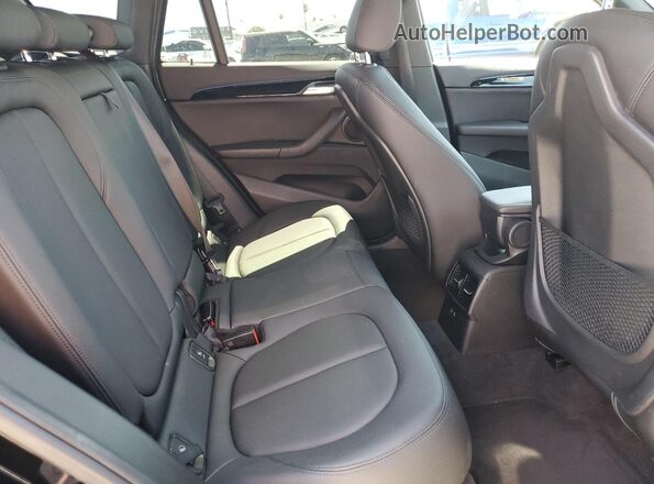 WBXJG9C01L5P98888 2020 BMW X1 Black Rear interior view