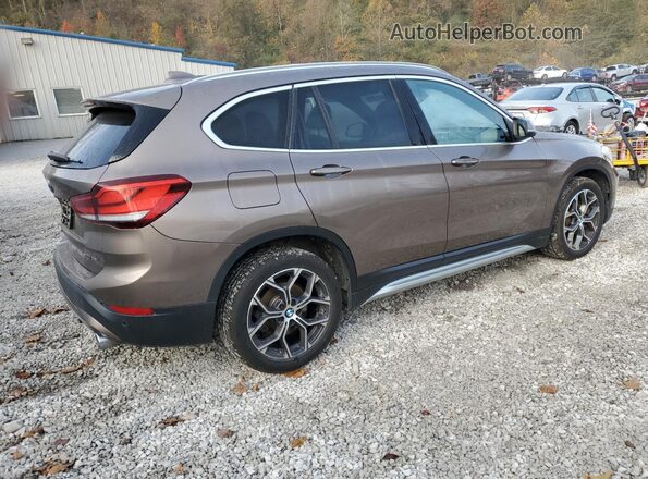 WBXJG9C04L5P92423 2020 BMW X1 Brown Задня права чверть