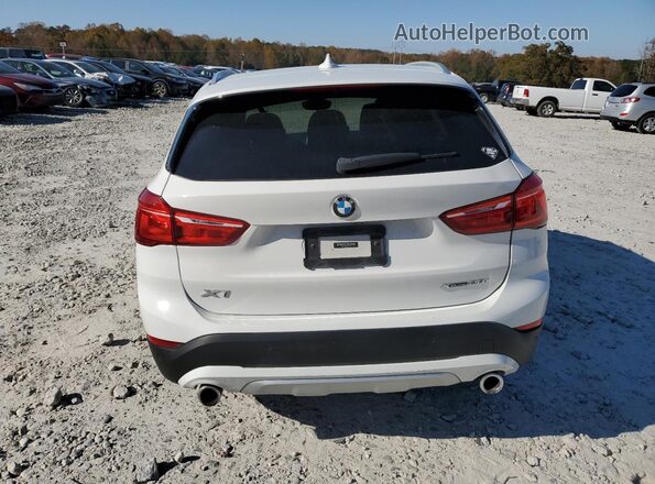 WBXJG9C06L3L77356 2020 BMW X1 White Widok z tyłu