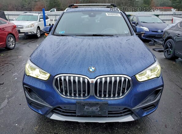 WBXJG9C09N5V20162 2022 BMW X1 Blue წინა ხედი