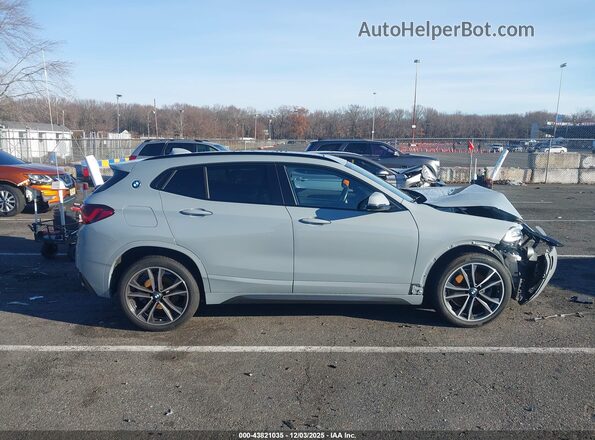 WBXYH9C01P5V56989 2023 BMW X2 Gray Vista interior trasera