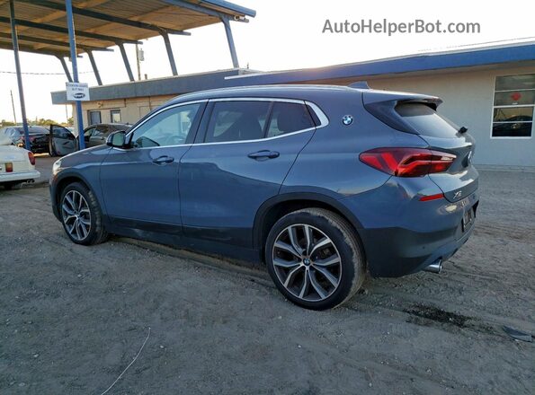 WBXYH9C05M5S06597 2021 BMW X2 Gray Rear left