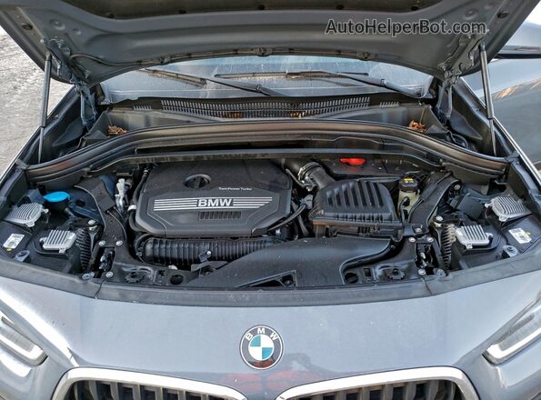 WBXYH9C05M5S06597 2021 BMW X2 Gray Engine compartment view